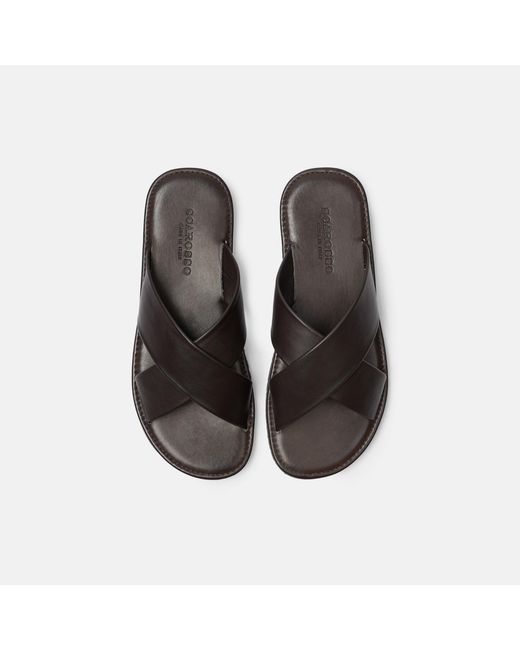 Scarosso Brown Adriano Moro for men