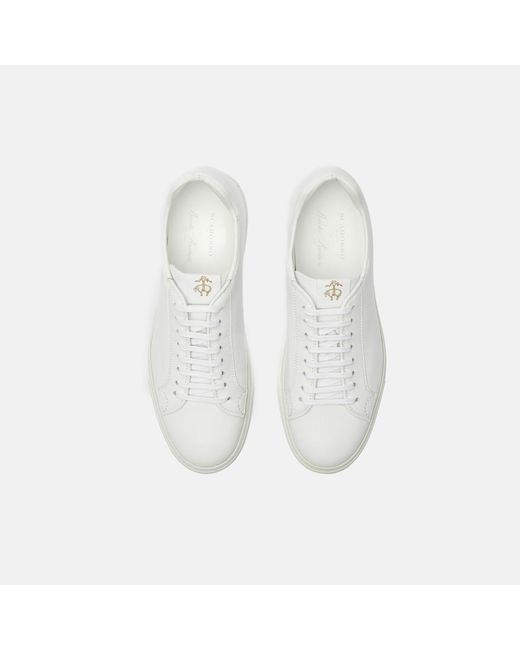 Ugo X Brooks Brothers di Scarosso in White da Uomo