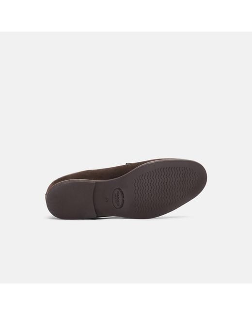 Scarosso Brown Monica Marrone Scamosciata Loafers