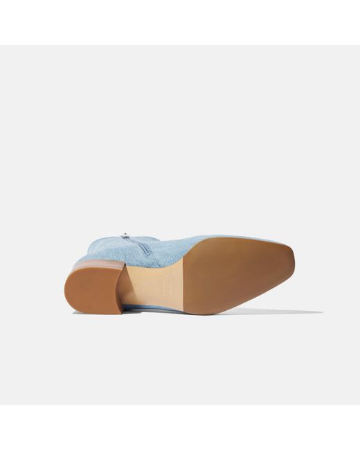 Scarosso Ambra Light Blue Denim Boots