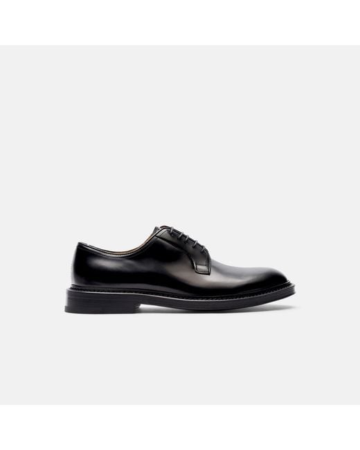 Scarosso Harry Black Derbies for men