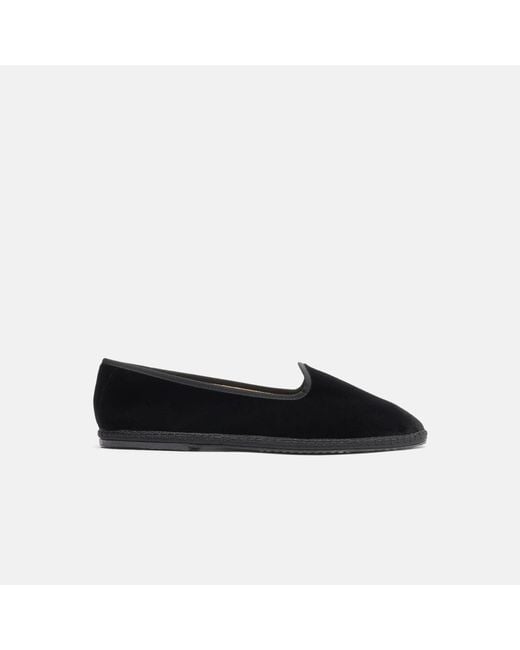 Scarosso Black Nero Velluto Slippers for men