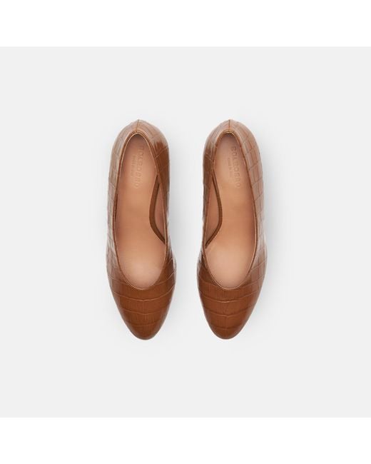 Scarosso Brown Deva Cognac Croco
