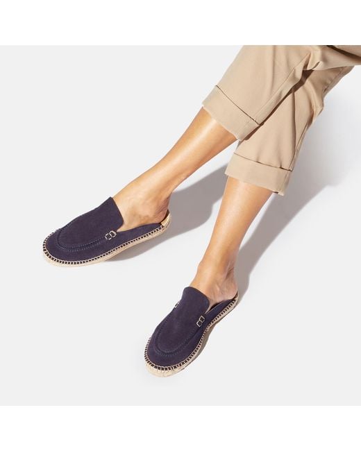 Scarosso Blue Belen Suede