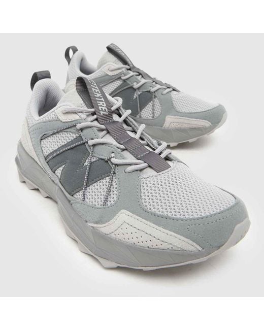 New Balance Gray Tektrel Trainers for men