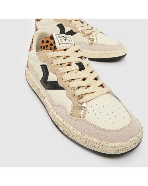 Victoria Natural Smash Trainers