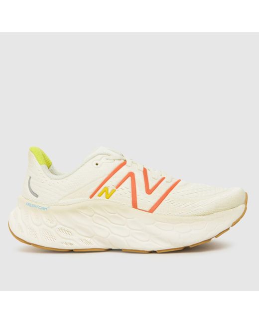 New Balance Pink Fresh Foam X More V4 Trainers In