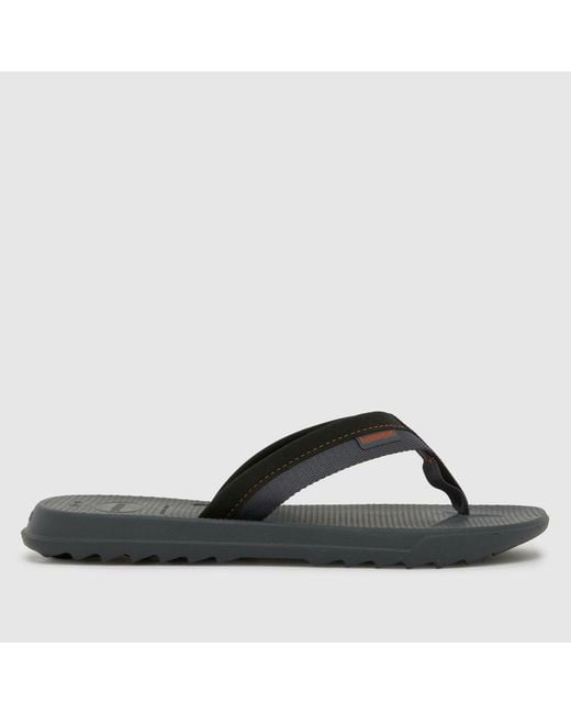 Havaianas Black Track Plus Flip Sandals for men