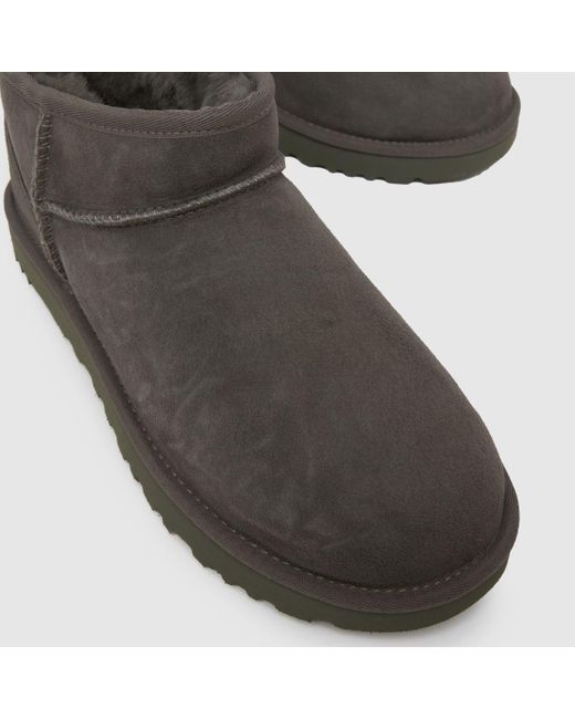 Ugg Brown Classic Ultra Mini Ii Boots
