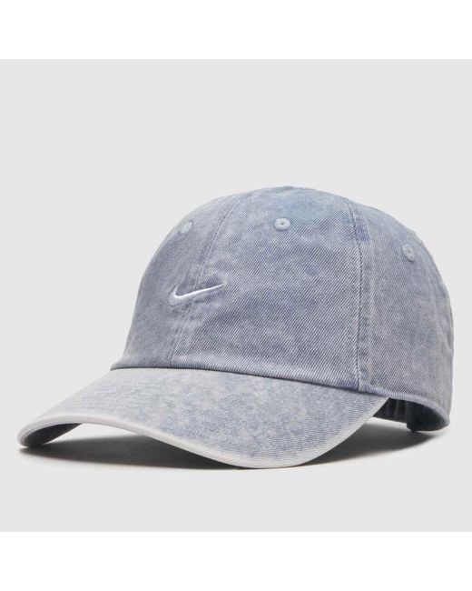 Nike Gray Unstructured Swoosh Cap