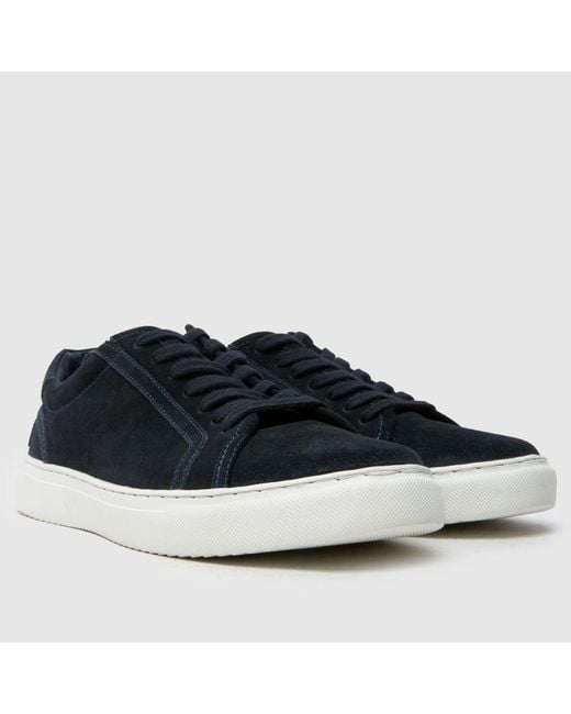 Schuh Black Whit Casual Trainers for men