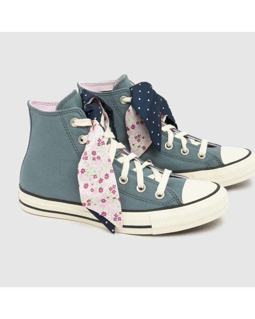 Converse Blue All Star Hi Clubhouse Trainers