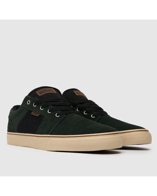 Etnies Black Barge Ls Trainers for men