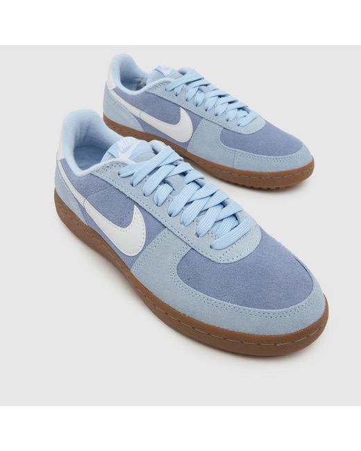 Nike Blue Field General Trainers