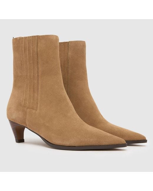Schuh Brown Betsy Suede Formal Boots