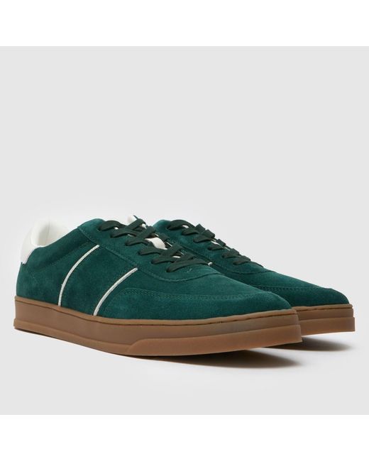 Schuh Green Winnie Gum Sole Trainers for men