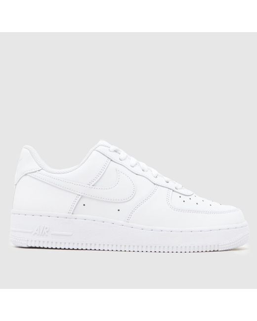 Nike White Air Force 1 Trainers