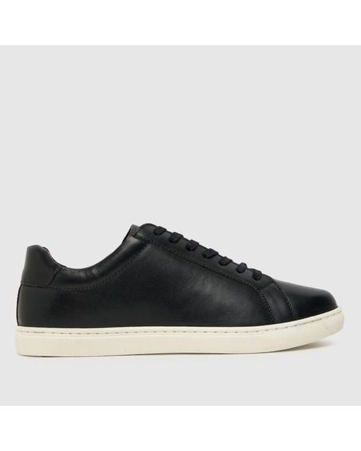 Schuh Black Wayne Casual Trainers for men