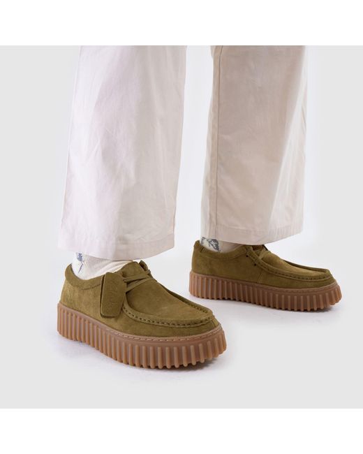 Clarks Brown Torhill Bee Flats