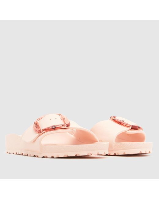 Birkenstock Pink Madrid Big Buckle Sandals