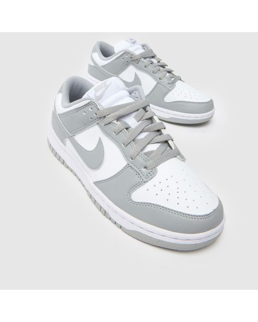 Nike White Dunk Low Trainers for men