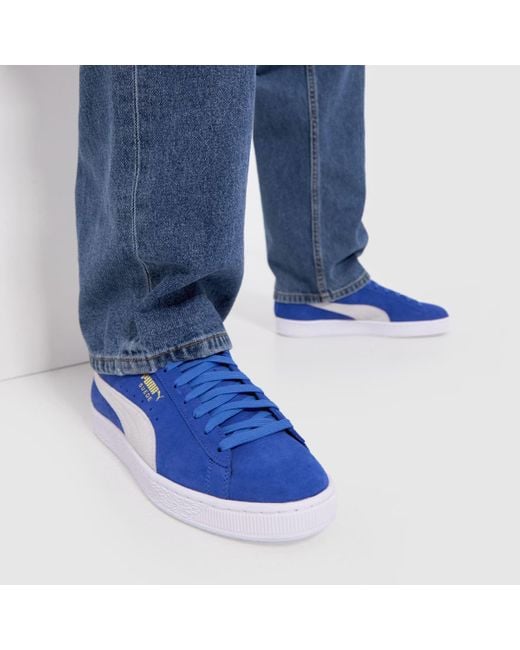 PUMA Blue Suede Classic Xxi Trainers In for men