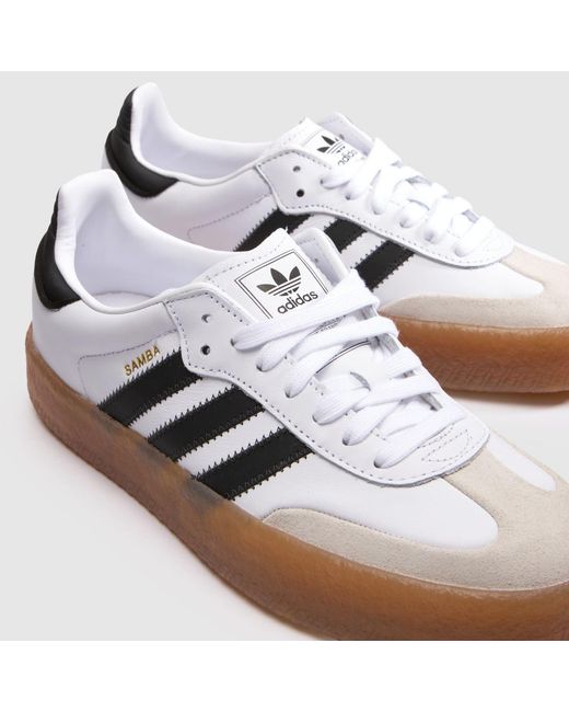 Adidas Blue Sambae Trainers