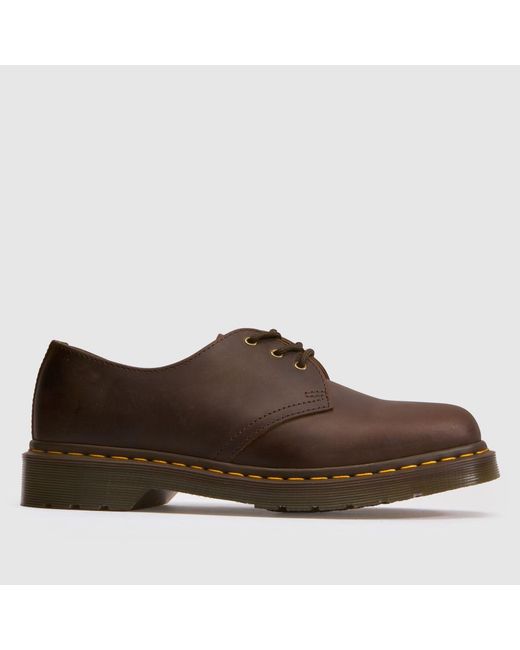 Dr. Martens Brown 1461 Flats