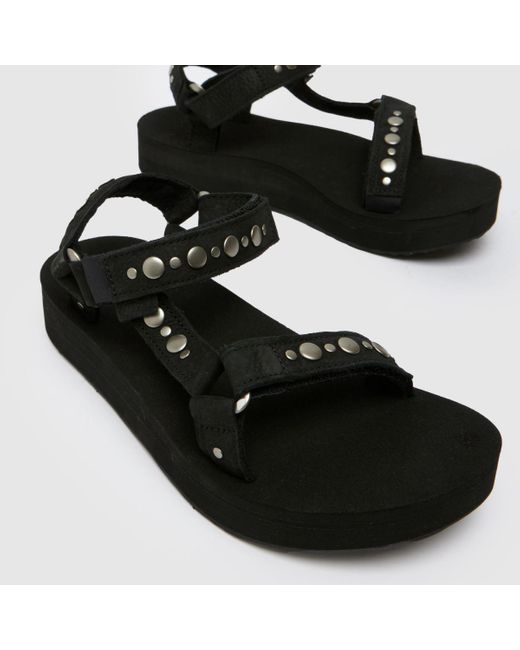 Teva Black Universal Sandals