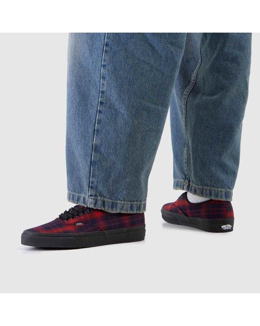 Vans Red Authentic Trainers