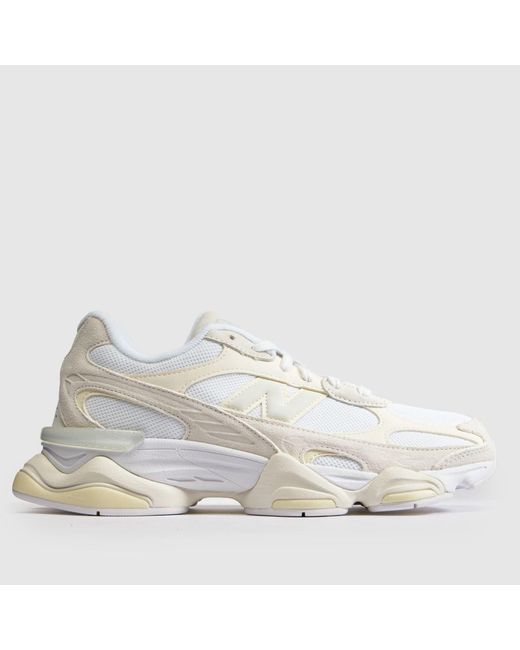 New Balance White 9060R Trainers for men