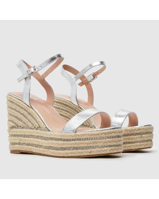 Schuh Metallic Valerie Espadrille Sandals