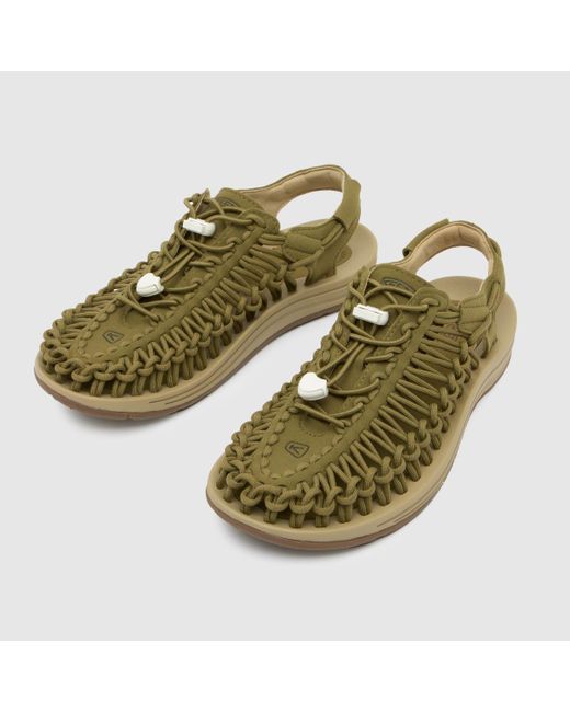 Keen Green Uneek Sandals In