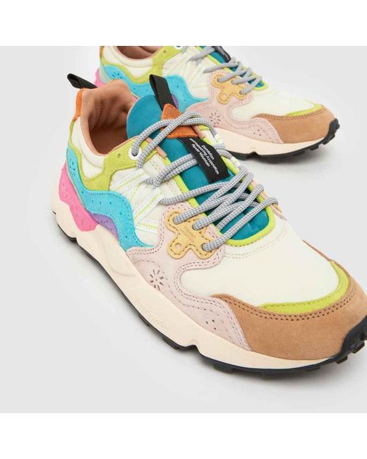 Flower Mountain Blue Yamano 3 Trainers