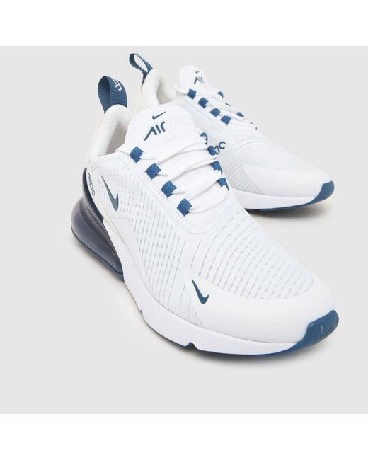 Nike White Air Max 270 Trainers