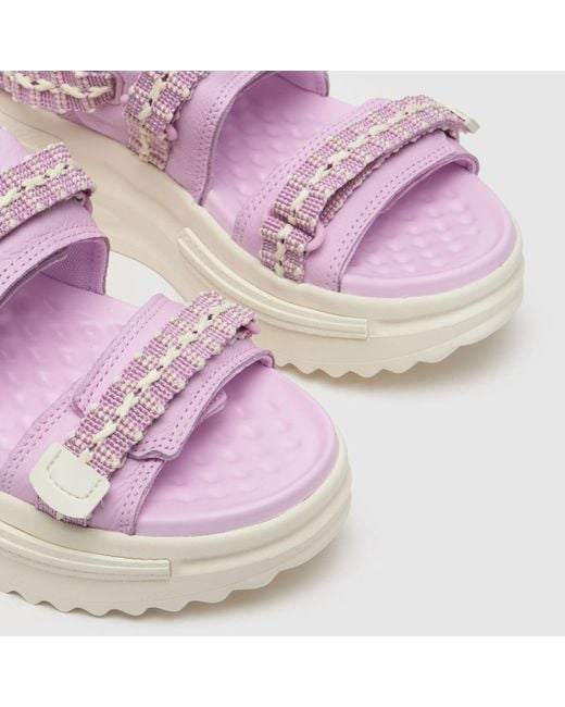 Converse Pink Run Star Utility Cx Sandals In