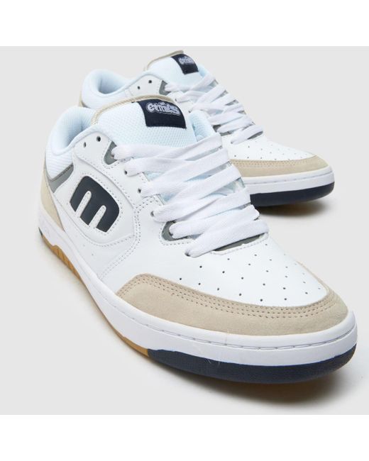 Etnies White Loot Trainers for men