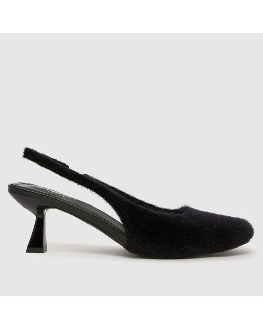 SIMMI Black Dorothy Kitten Low Heels