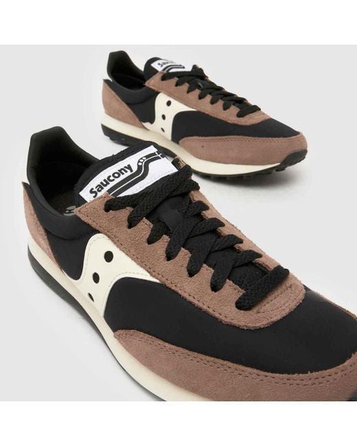 Saucony Brown Trainer 80 Trainers