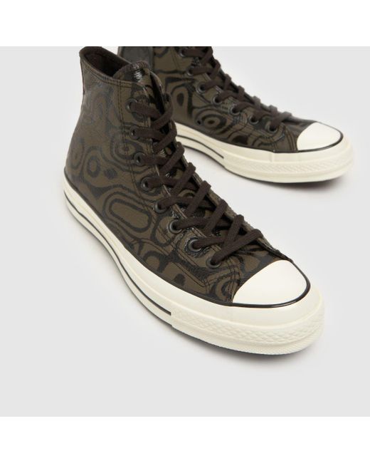 Converse Brown Chuck 70 Wonka Trainers In