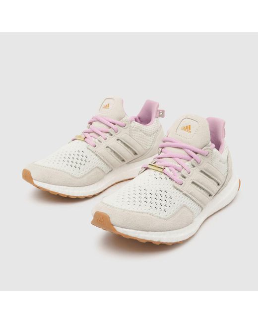 Adidas White Ultraboost 1.0 Trainers In