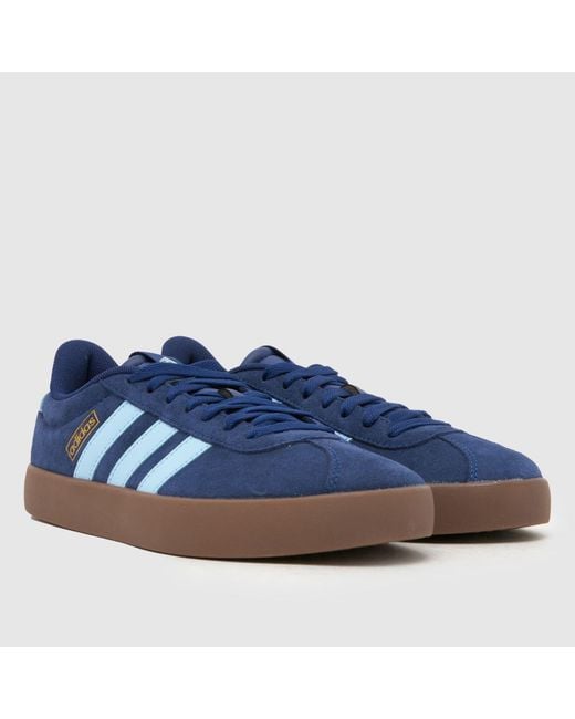 Adidas Blue Vl Court 3.0 Trainers for men
