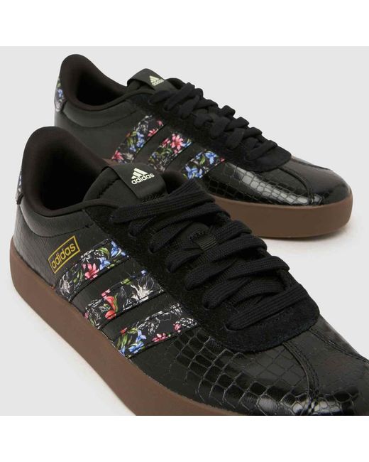 Adidas Black Vl Court 3.0 Trainers