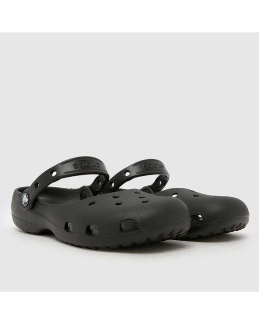 CROCSTM Black Classic Ballet Sandals