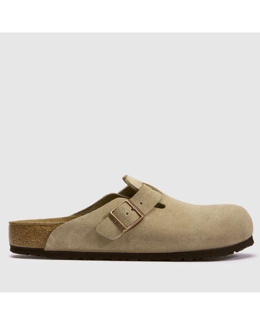 Birkenstock Brown Boston Clog Sandals, Size: 6 (Eu 40) for men