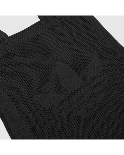 Adidas Black Crochet Tote Bag