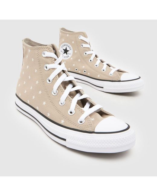 Converse Natural All Star Hi Trainers