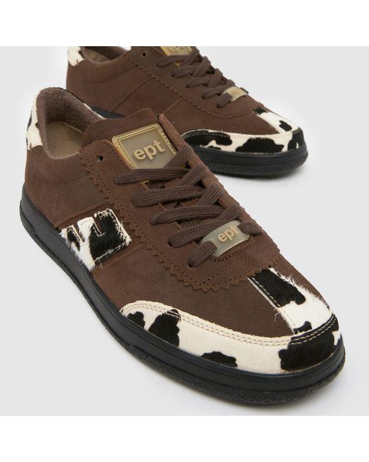 East Pacific Trade Brown Santos Trainers