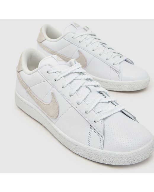 Nike White Tennis Classic Trainers