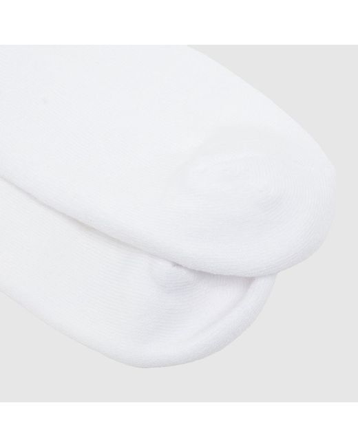 PUMA White Short Crew Socks 3 Pack